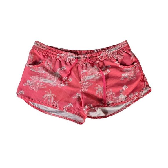 Bench Pink Athletic Shorts with Elastic Waistband and Quick-Dry Fabric - Picture 1 of 5
